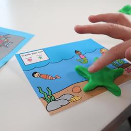 Kinder Box: Summer 2024, Starfish Swimming Activity